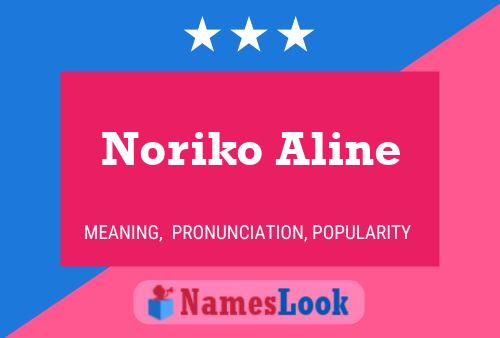 Noriko Aline Namensposter