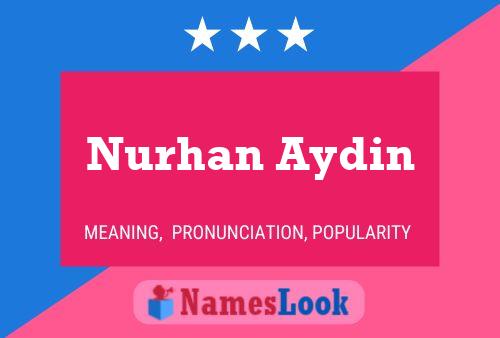 Nurhan Aydin Namensposter