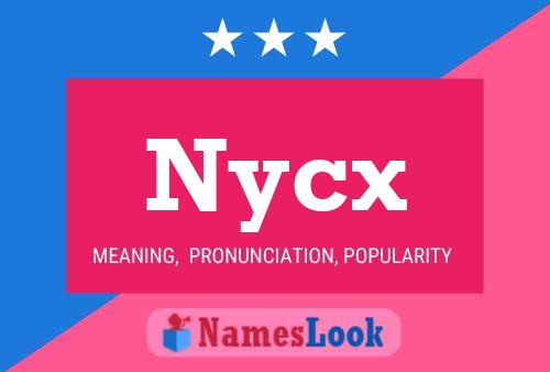 Nycx Namensposter