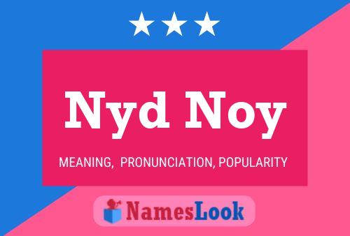 Nyd Noy Namensposter