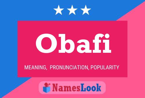 Obafi Namensposter