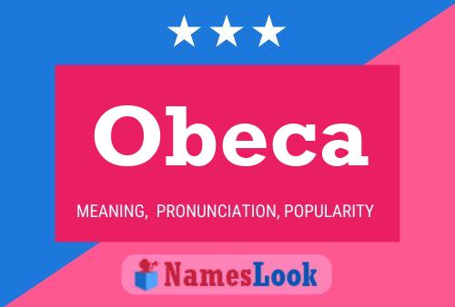 Obeca Namensposter