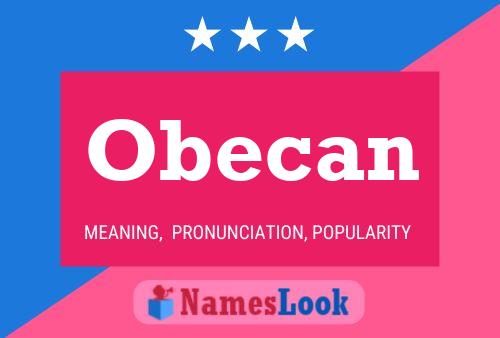 Obecan Namensposter