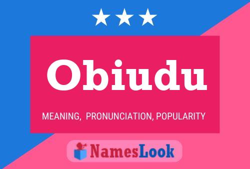 Obiudu Namensposter