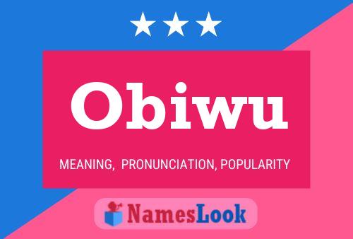 Obiwu Namensposter