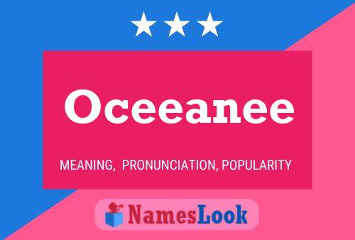 Oceeanee Namensposter