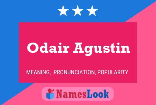 Odair Agustin Namensposter