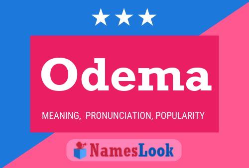 Odema Namensposter