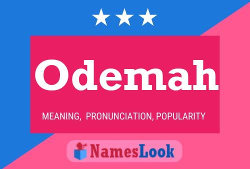 Odemah Namensposter