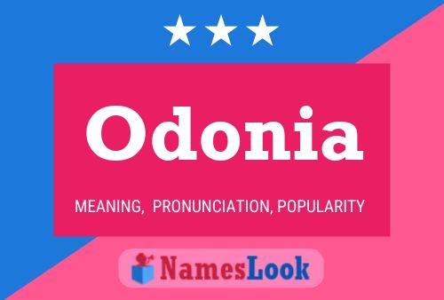 Odonia Namensposter