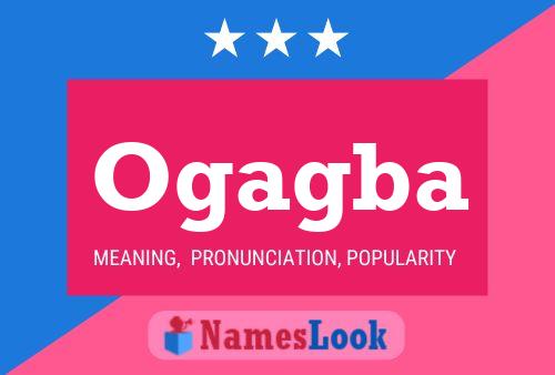 Ogagba Namensposter