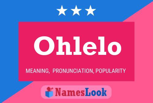 Ohlelo Namensposter