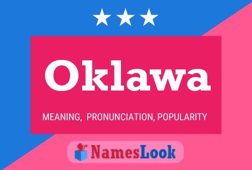 Oklawa Namensposter