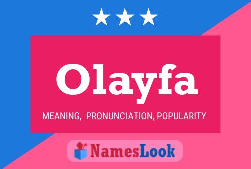 Olayfa Namensposter