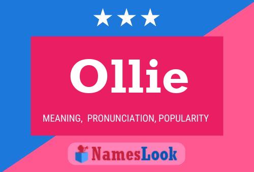 Ollie Namensposter