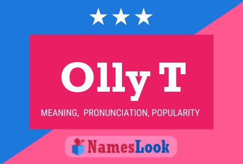 Olly T Namensposter