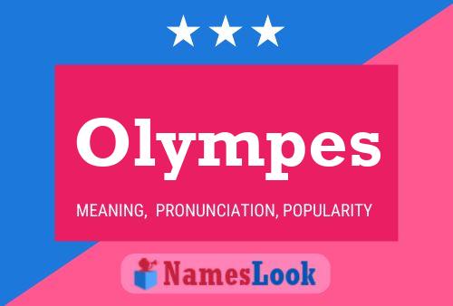 Olympes Namensposter