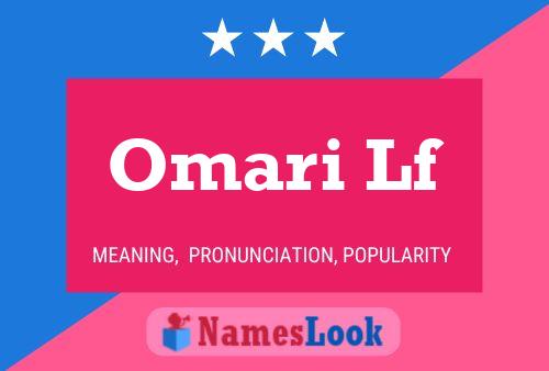 Omari Lf Namensposter