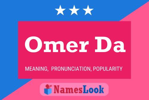 Omer Da Namensposter