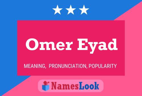 Omer Eyad Namensposter