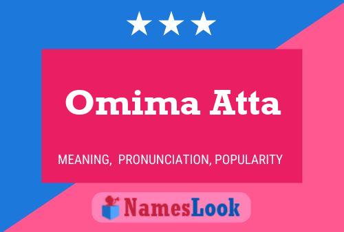 Omima Atta Namensposter