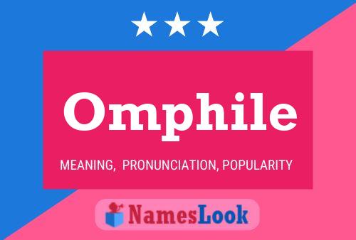 Omphile Namensposter