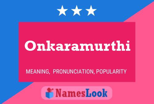 Onkaramurthi Namensposter