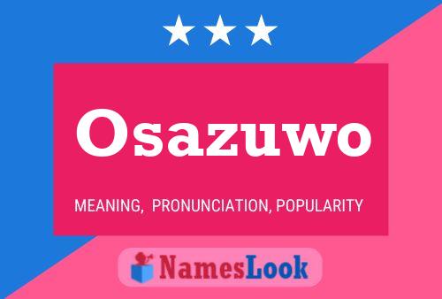 Osazuwo Namensposter