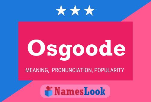 Osgoode Namensposter