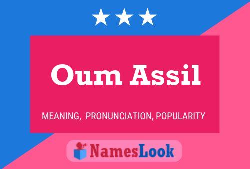 Oum Assil Namensposter