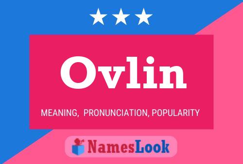 Ovlin Namensposter