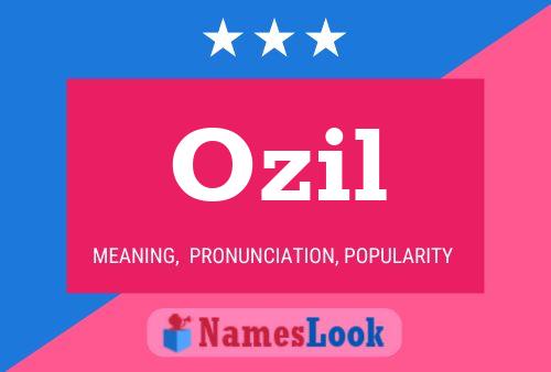 Ozil Namensposter