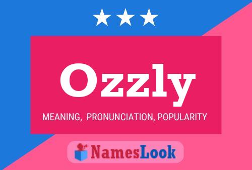 Ozzly Namensposter