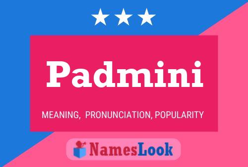 Padmini Namensposter