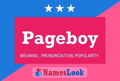 Pageboy Namensposter