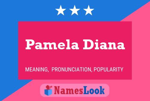 Pamela Diana Namensposter