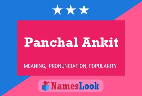 Panchal Ankit Namensposter