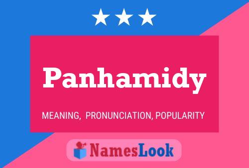 Panhamidy Namensposter