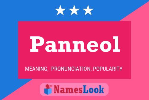 Panneol Namensposter