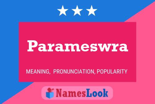 Parameswra Namensposter