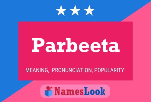 Parbeeta Namensposter