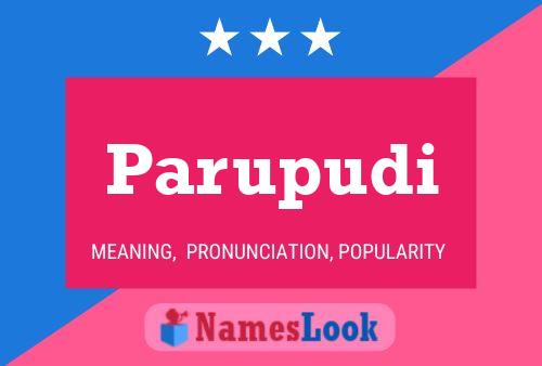 Parupudi Namensposter