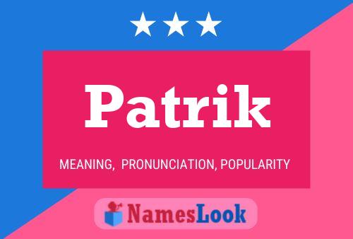 Patrik Namensposter