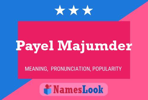 Payel Majumder Namensposter