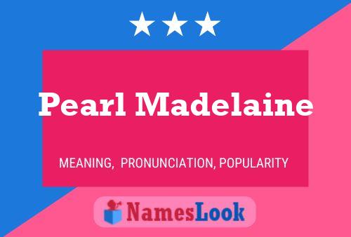 Pearl Madelaine Namensposter