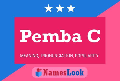 Pemba C Namensposter