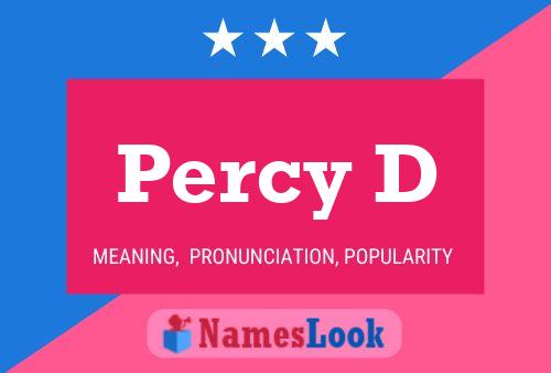 Percy D Namensposter