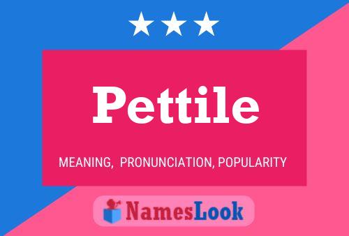 Pettile Namensposter