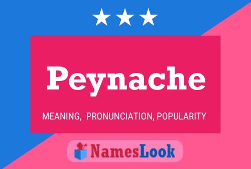 Peynache Namensposter