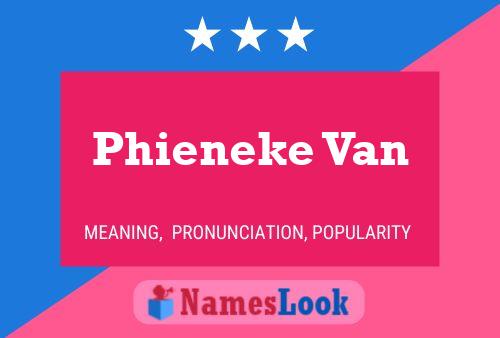 Phieneke Van Namensposter